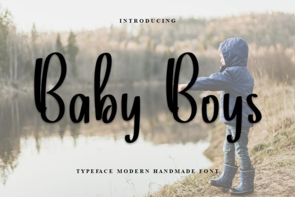 Baby Boys: A Stylish Handwritten Font for Web Designers
