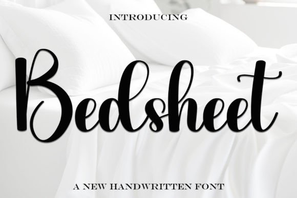 Bedsheet: A Handwritten Font That Elevates Editorial Design