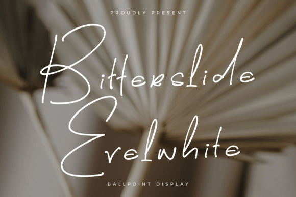 Bitterslide Evelwhite: A Typeface for Thoughtful Editorial Design