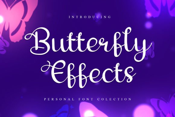 Butterfly Effects: A Script Font That Elevates Campaign Typography