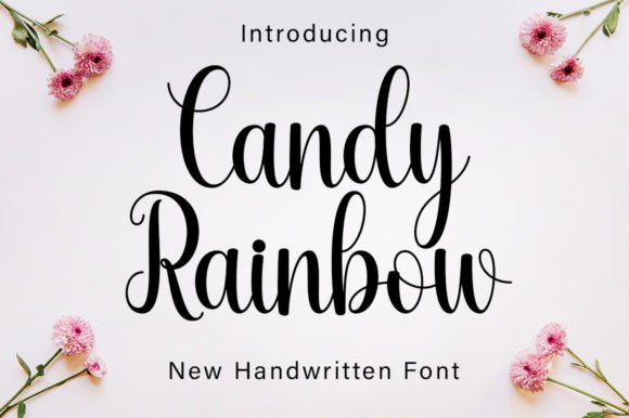 Candy Rainbow: A Vibrating Handwritten Font for Campaign-Ready Designs