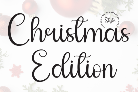 Christmas Edition: A Sweet Handwritten Font for Makers and Creative Sellers