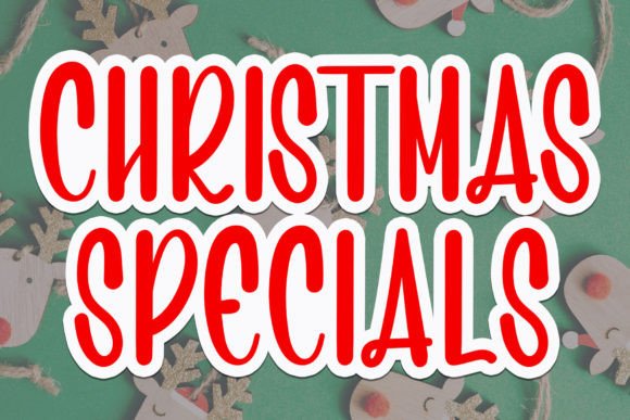 Christmas Specials Font: Elevating Web Design with Elegant Script Typography