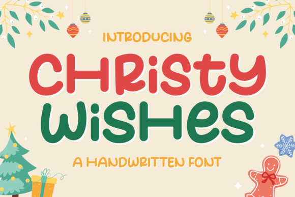 Christy Wishes: A Festive Font That Elevates Holiday Branding