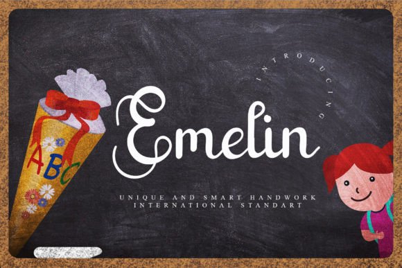 Emelin: A Handwritten Script Font That Elevates Modern Marketing Design