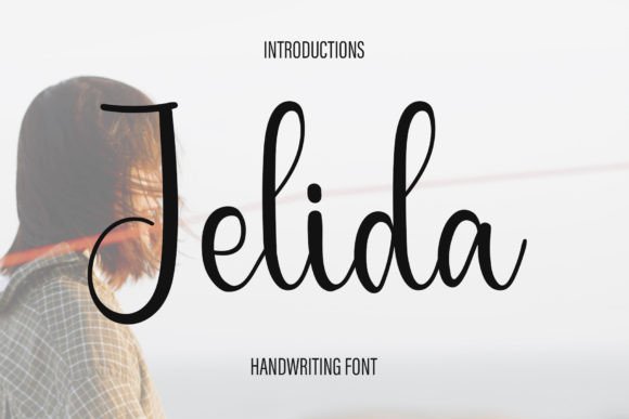 Jelida: A Refined Handwritten Font for Modern Editorial Design