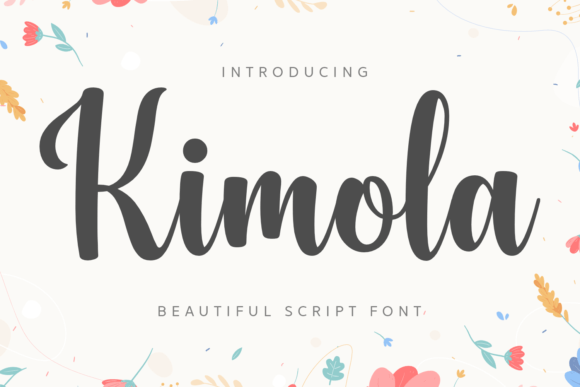 Kimola: A Handwritten Script Font That Elevates Editorial Design