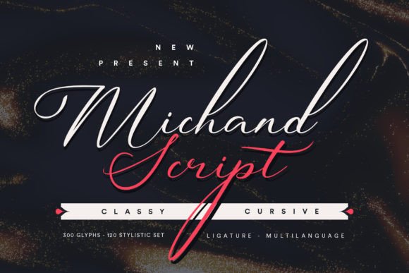 Michand Script: Elevating Editorial Design with Modern Calligraphy