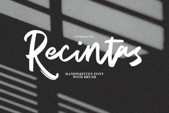 Recintas: A Quirky Handwritten Font That Brings Personality to Branding