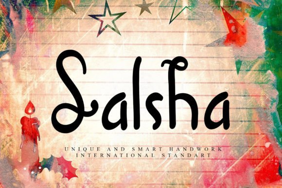 Salsha: A Handwritten Script Font That Elevates Campaign Typography