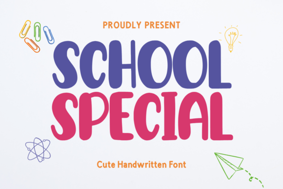 School Special: A Sweet Handwritten Font for Web Designers