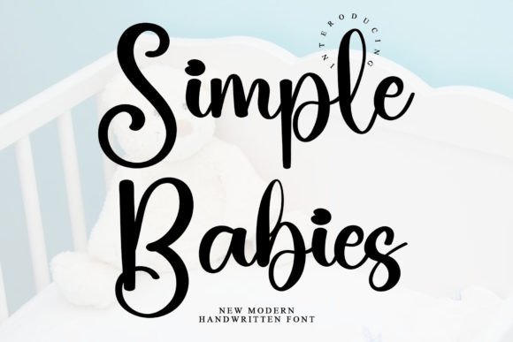 Simple Babies: A Handwritten Font for Elegant Web Design