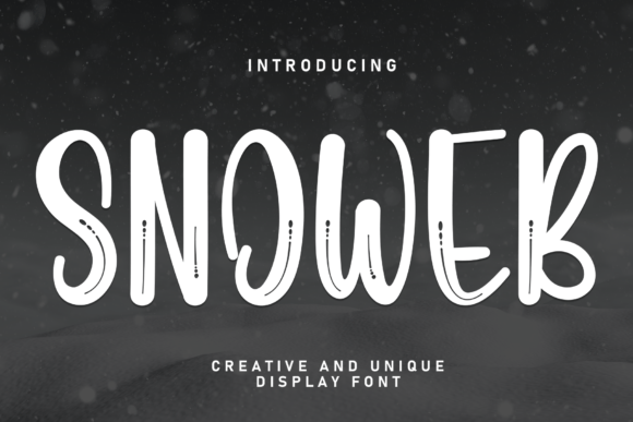 Snoweb: A Designer’s Take on This Script Amp Typeface