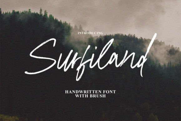 Surfiland Font: Elevate Your Small Business Brand with Elegant Typography