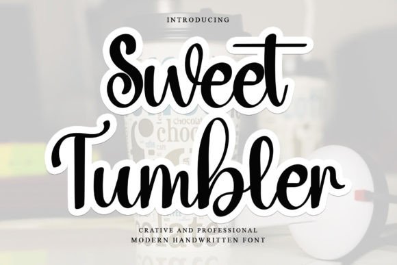 Sweet Tumbler: A Graceful Script Font for Elegant Editorial Design