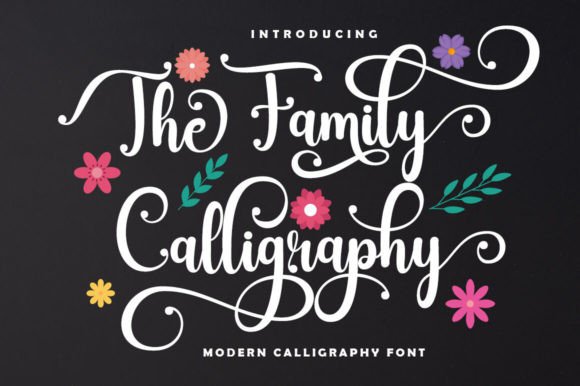 The Family Calligraphy: A Handcrafted Font for Web Designers Who Value Personality