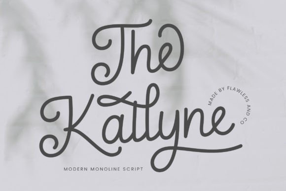 The Kallyne: A Modern Script Font for Brand-Centric Campaign Design