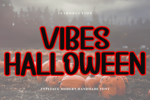 Vibes Halloween: A Handwritten Script Font for Elegant Editorial Design