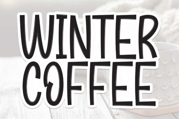 Winter Coffee: A Sweet Handwritten Font for Warm Brand Identities
